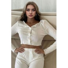 批发ins<b class='q'>欧美</b>性感辣妹<b class='q'>套装</b>休闲长袖长裤两件套睡衣系扣家居服女