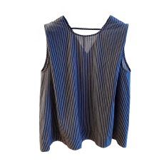 批发实价100%纯棉 特大码200斤 韩系条纹<b class='q'>衬衫</b>无袖减龄T恤上衣