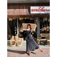 批发好版型夏花游记/碎花裙新色