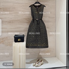 批发【宠粉价】秋冬新款<b class='q'>无袖</b>显瘦国风时尚宽松连衣裙W-A1660