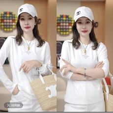 批发JDND轩羽【幻彩星芒】桑蚕丝刺绣百搭圆领烫钻<b class='q'>T</b><b class='q'>恤</b>上衣