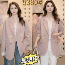 批发2026年春季新款宽松休闲西装<b class='q'>外套</b>女上衣<b class='q'>百搭</b>西服