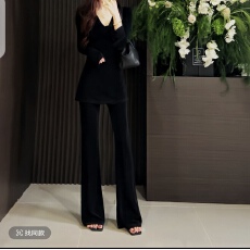 批发HNIH石艺2026春夏季新款清凉感高级一夏醋酸垂感90213休闲套装