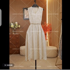 批发【vian】夏季新款无袖显瘦国风时尚气质宽松<b class='q'>连衣</b>裙W-A1017