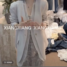 批发【香香定制款】氛围意境风 气质印花吊带连衣裙#61569裙长128