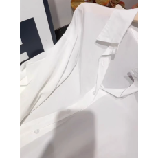 批发CHAO级推荐！法式白色高级感天丝衬衫女长袖薄款丝滑冰凉防晒上衣