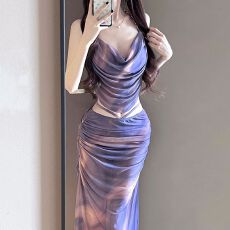 批发比基尼泳衣女2025新款性感三件套分体裙式钢托聚拢显瘦泡温泉度假