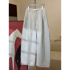 批发高级感白色弯刀裤<b class='q'>女</b>2026春秋季新款垂感西装裤小个子休闲阔腿裤子