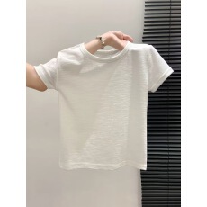 批发肌理感圆领正肩短袖t恤女2026新款修身显瘦体恤夏日绝美<b class='q'>小衫</b>上衣