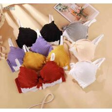 批发<b class='q'>夏</b>日序曲小胸聚拢内衣女无钢圈防下垂性感惑平胸纯欲文胸罩套装