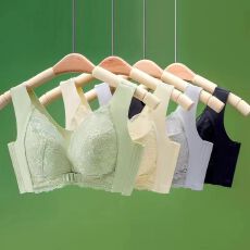 批发<b class='q'>前</b><b class='q'>扣</b>内衣女薄款大胸显小显瘦聚拢防下垂无钢圈大码<b class='q'>文胸</b>