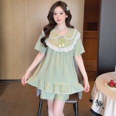 批发夏季女生睡裙<b class='q'>中长款</b>纯欲风吊带裙带胸垫可拆卸直播爆款睡衣家居服