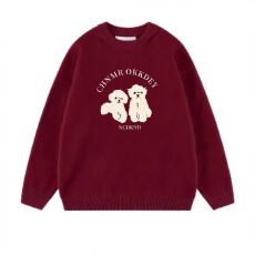 批发实码600克7针新款毛衣绒温柔风奶fufu软糯<b class='q'>大码</b>宽松秋冬内搭印花女