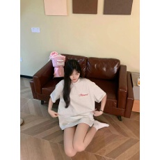 批发纯棉240克原版刺绣品质升级手感好直播品质前后<b class='q'>印花</b>短袖<b class='q'>t</b><b class='q'>恤</b>夏