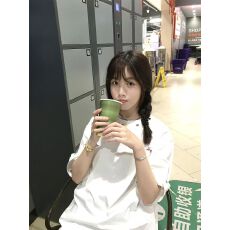 批发纯棉240克原版刺绣品质升级时尚百搭休闲简约风宽松设计短袖T恤女