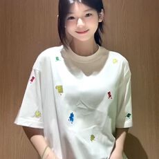 批发纯棉240克原版刺绣品质升级<b class='q'>夏</b>季新款设计上衣时尚百搭好看短袖女