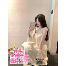 批发Acaine10/30 20:00 95折款雾纱织梦 镂空<b class='q'>蕾丝</b>针织<b class='q'>刺绣</b>蛋糕裙