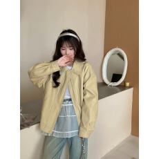 批发又酷又飒休闲时尚减龄皮外套女2025秋季新款小个子翻领夹克