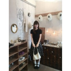 批发韩系一整套ootd穿搭夏季新款韩系chic绝美黑色<b class='q'>波点</b><b class='q'>连衣裙</b>子女