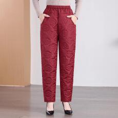 批发轻羽绒女士新款加厚高档保暖显瘦外穿棉裤冬款 时尚百搭