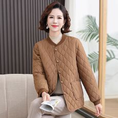 批发中年妈妈新年棉袄安可拉红中式<b class='q'>棉衣</b>保暖舒适老太太棉袄新款棉袄女