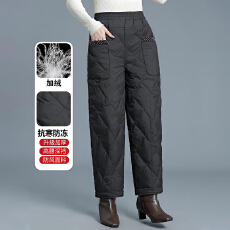 批发轻丝棉女士新款加厚高档棉裤