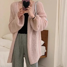 批发夏季风薄款针织空调<b class='q'>开衫</b>外套慵懒宽松新款<b class='q'>中长款</b>薄款上衣披肩防晒