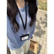 批发防晒<b class='q'>镂空</b><b class='q'>罩衫</b>女春季慵懒风高级感宽松薄款蓝色长袖t恤<b class='q'>针织</b>衫上衣