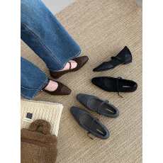 批发英伦风小众复古一字带玛丽珍鞋女2025秋季新款气质百搭晚风单鞋