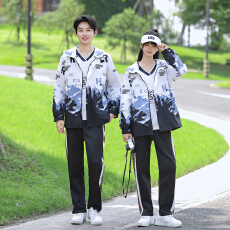 批发实拍新款----班服运动潮流印花冲锋衣学生校服