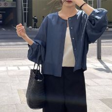 批发秋<b class='q'>冬</b>新款韩国东大门26新款百搭薄款宽松气质休闲短外套女