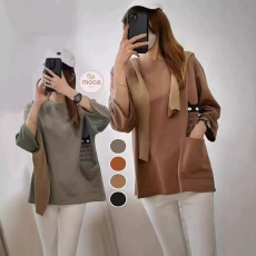 批发纯色宽松版贴袋上衣<b class='q'>t</b><b class='q'>恤</b>中<b class='q'>长款</b>休闲上衣夏季新款百搭ins大款200斤