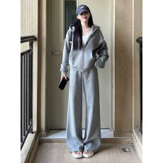 批发运动套装女秋季学生<b class='q'>韩版</b>宽松时尚网红卫衣休闲两件套跑步服