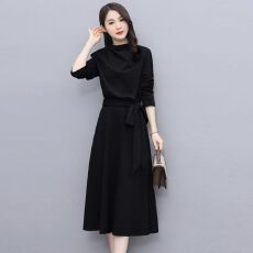 批发长袖<b class='q'>连衣裙</b>2026春装新款薄款<b class='q'>高端</b>早秋爆款秋款今年流行裙子春秋潮