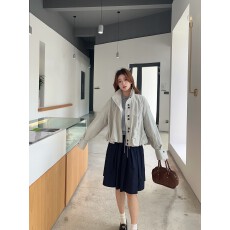 批发韩系轻奢高级感<b class='q'>外套</b>女花苞型设计2026年秋季新款甜酷气质穿搭夹克