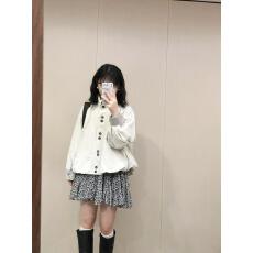 批发立领<b class='q'>风衣</b><b class='q'>外套女</b>短款小个子春秋2025新款设计感宽松休闲花苞型夹克