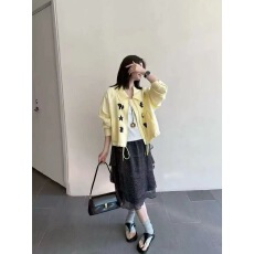 批发优雅风宽松短外套女春季韩系立领拉链显瘦气质<b class='q'>休闲</b><b class='q'>夹克</b>