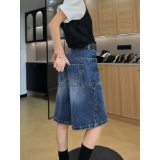 批发美式高街设计感侧口袋<b class='q'>牛仔裤</b>子女夏季新款辣妹小众百搭洋气五分裤