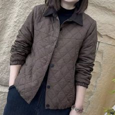 批发轻薄冬季棉衣外套<b class='q'>妈妈</b>显瘦2025洋气新款短款时尚减龄保暖棉服