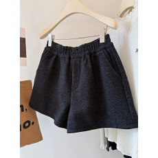 批发特大码300斤韩范配靴子外穿加厚短裤女