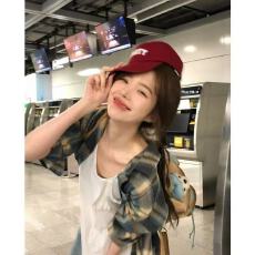 批发韩系学院风黄色polo领假两件拼接衬衫女2026秋季新款宽松<b class='q'>长袖</b>上衣