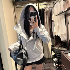 批发原版做工 华棉复合牛长袖卫衣