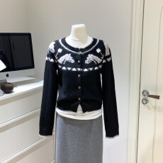 批发cookadaily人鱼 羊驼毛小马爱心甜酷<b class='q'>修身</b>针织衫毛衣上衣外套