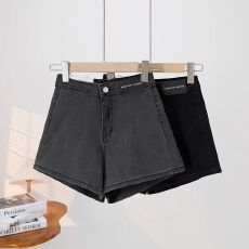 批发紧身牛仔短裤欧美辣妹 <b class='q'>热裤</b>包臀显瘦显腿长2026夏季新款