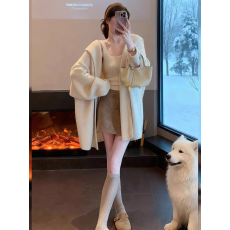 批发慵懒风气质温柔富家千金<b class='q'>时尚</b>套装2025秋冬新款穿搭一整套韩系女装