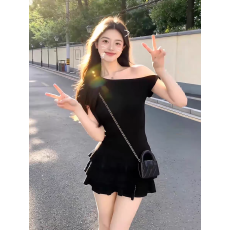 批发纯欲风辣妹穿搭一整套<b class='q'>时尚</b>套装2026夏季新款夏装巨好看两件套女装