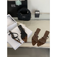 批发<b class='q'>欧美</b>辣妹性感豹纹尖头一字拖鞋外穿低跟气质细跟套趾夏季绝美不累