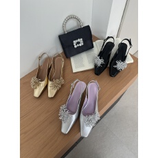 小众设计烟花装饰粗跟凉鞋女气质方头一字扣粗跟玛丽珍后空单鞋