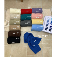 批发egg.unique羊毛粗线围巾