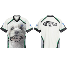 批发2026新款原版做工球衣面料美式复古V领印花短袖T恤上衣男女情侣夏